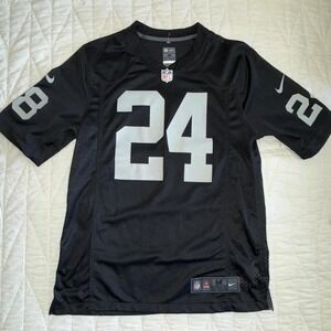NFL‎ OAKLAND RAIDERS FOOTBALL JERSEY #24/#98 ABRAM